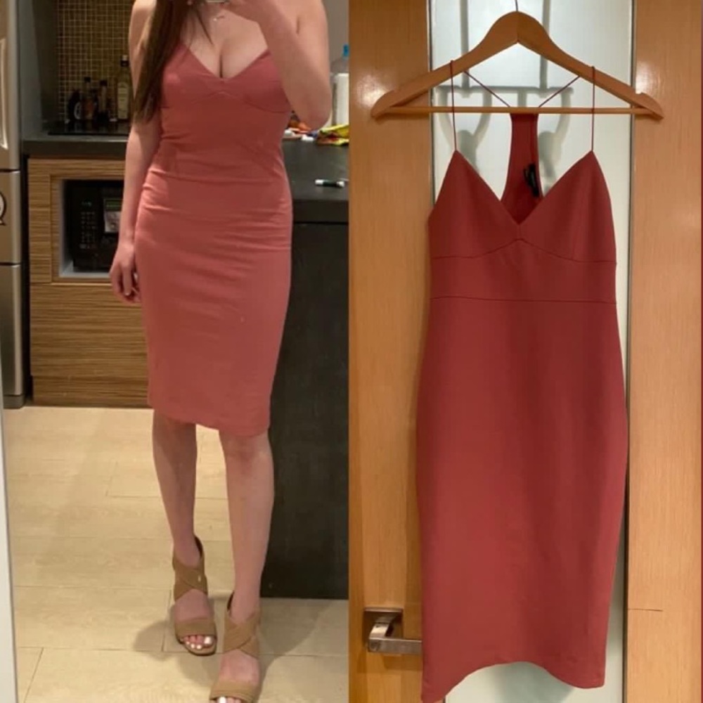 Forever 21 soft pink dress